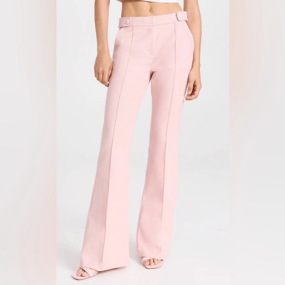 LoveShackFancy Costella Pant, Pale Rose - Picture 4 of 14